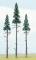 Busch Lot de 3 sapins  170mm